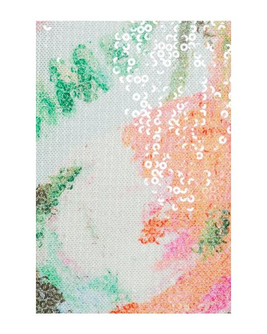 ROAME. White Bianca Sequin Gown