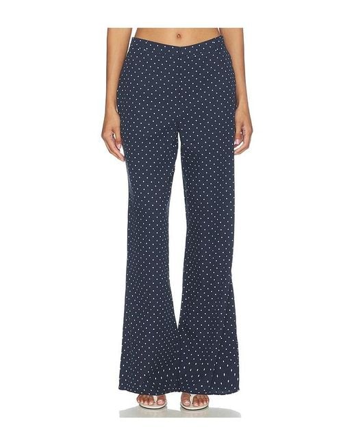 MORE TO COME Blue Chantelle Pant