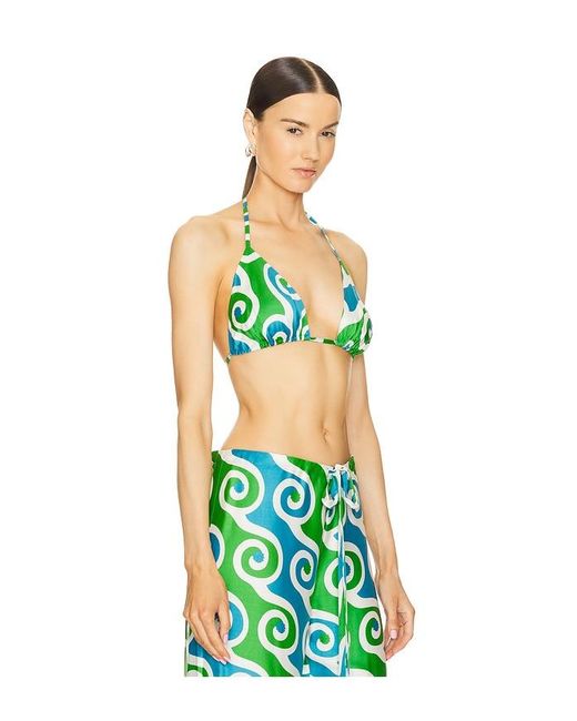 Alexis Green Gallo Top