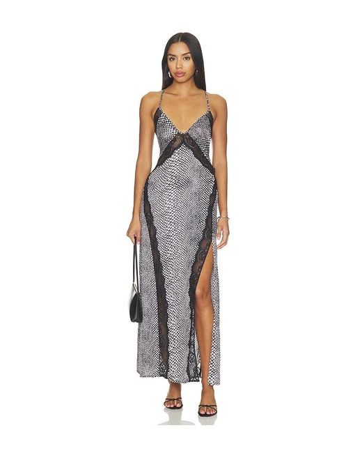 Free People White X Intimately Some Kind Of Love Maxi Dress