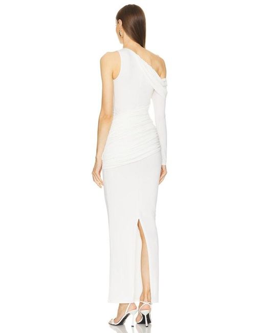 Michael Costello White X Revolve Mireille Maxi Dress