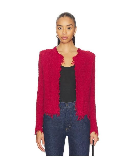 IRO Red Shavani Jacket
