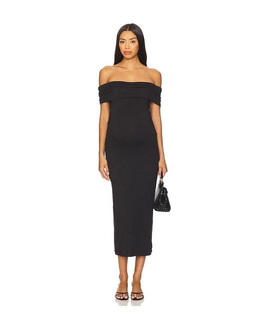 BUMPSUIT Black The Bianca Midi Dress
