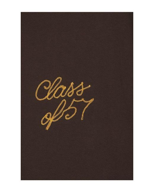 President's Brown Class 57 Crew Sweatshirt for men