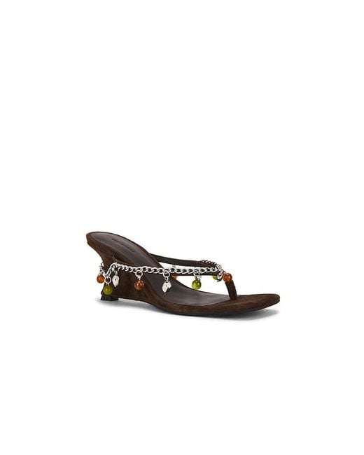Bec & Bridge Black Lillie Beaded Wedge