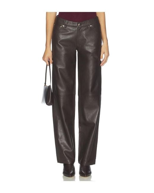 EB DENIM Black Low Rise Baggy Pant