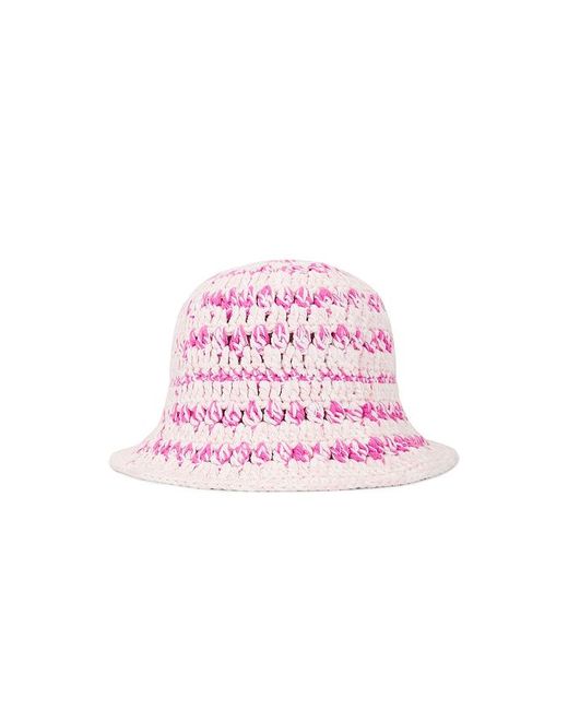 Sombrero Pesca Melange En Color Rosado Talla (También En Xs-S) Ganni de color Pink