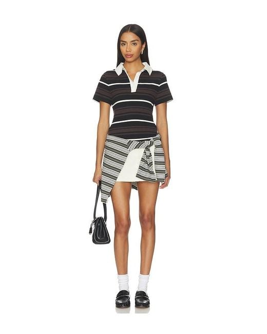 FRAME White The Mini Skirt
