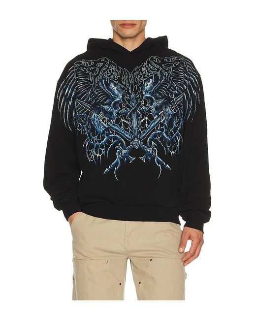 Affliction Black Toxic Wrath Hoodie for men