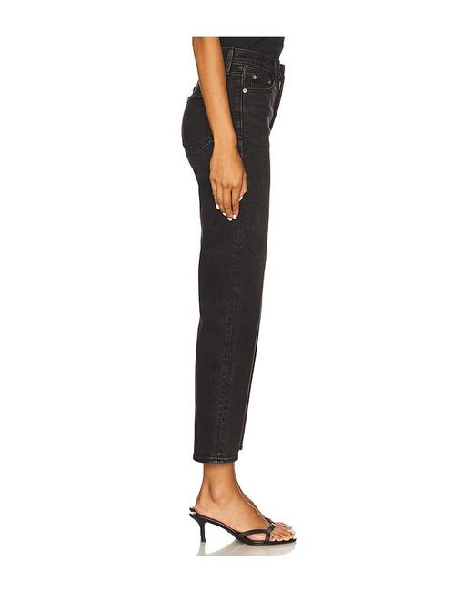 Pistola Black Charlie High Rise Classic Straight Ankle Jeans