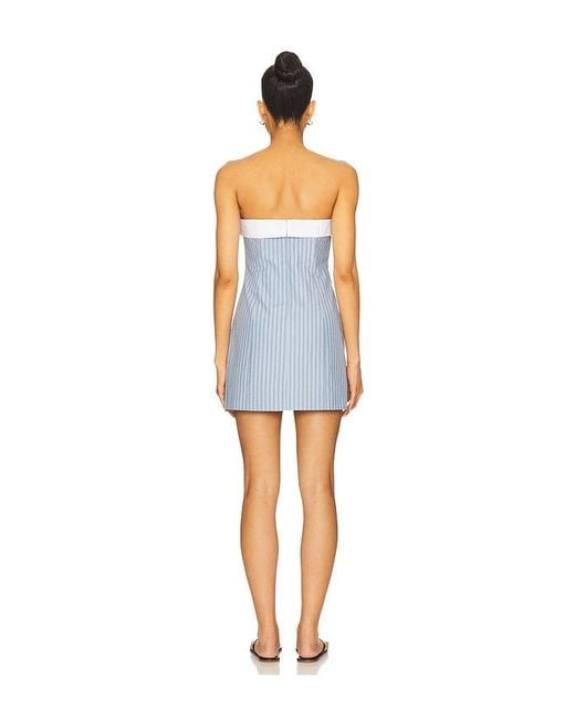 Lovers + Friends Blue Alice Mini Dress