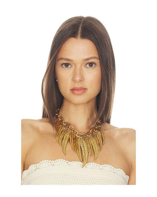 Zimmermann Metallic Mira Charm Necklace