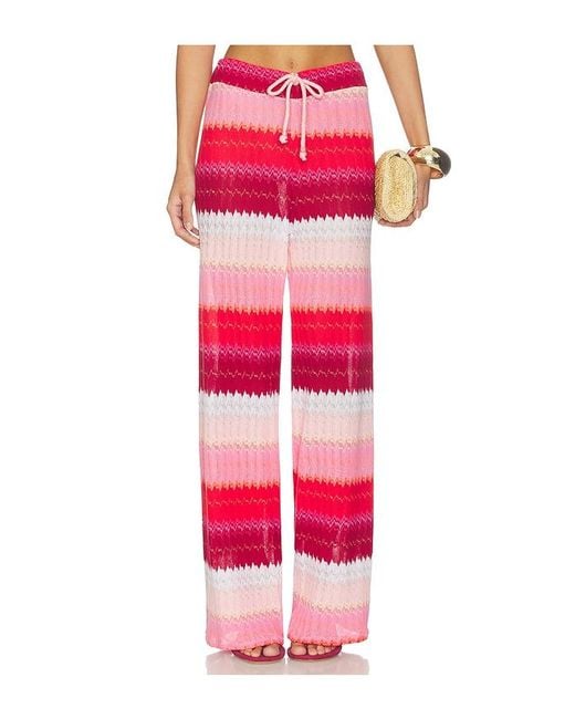 PQ Swim Red Bree Boho Pant