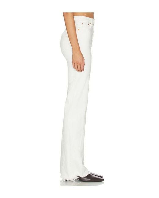 Re/done White 70S Bootcut Jean