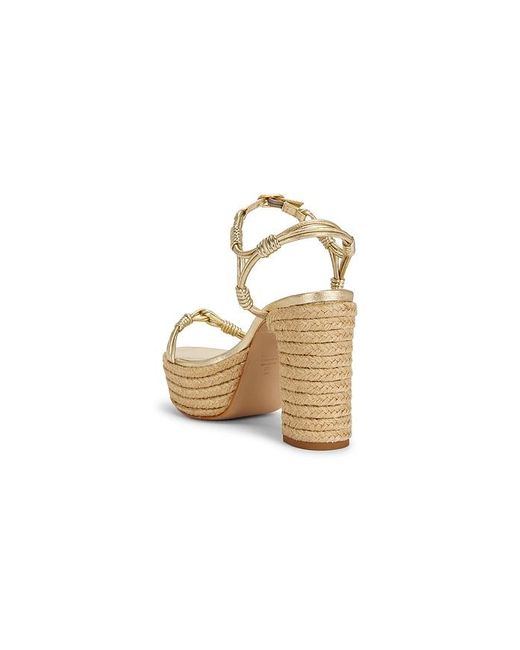 SCHUTZ SHOES White Nara Platform Sandal