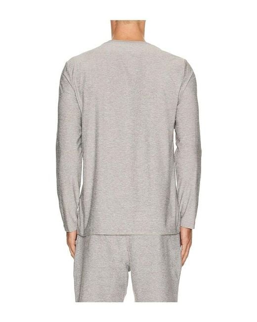 Beyond Yoga Gray Always Beyond Long Sleeve Crew 2.0 for men