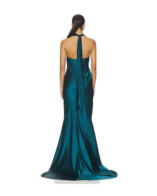 Nookie Blue Scarlet Plunge Gown
