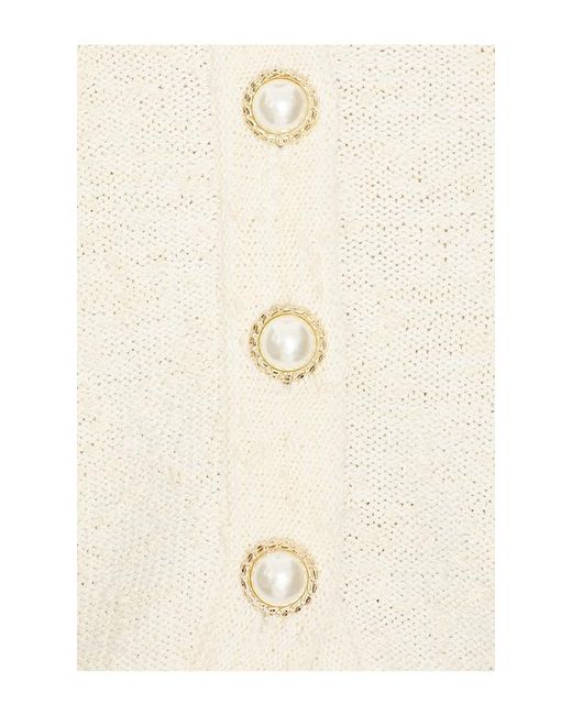 Lovers + Friends White Amelia Cardigan
