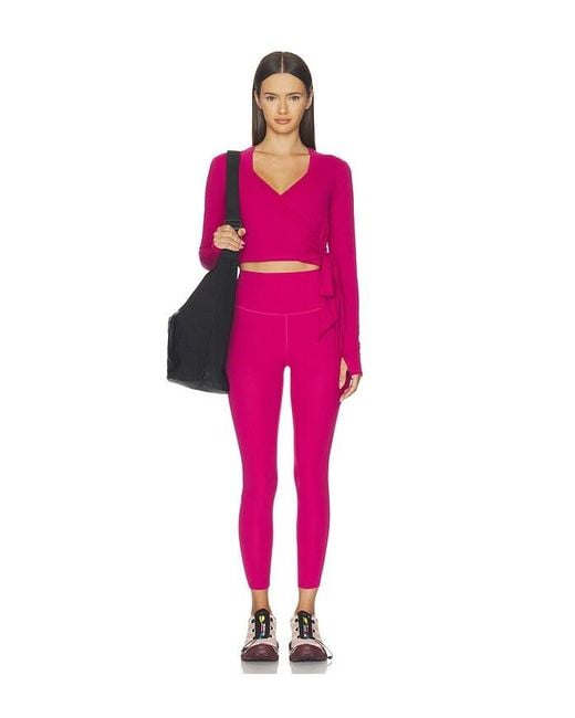 Splits59 Pink Airweight 26 High Waist Legging