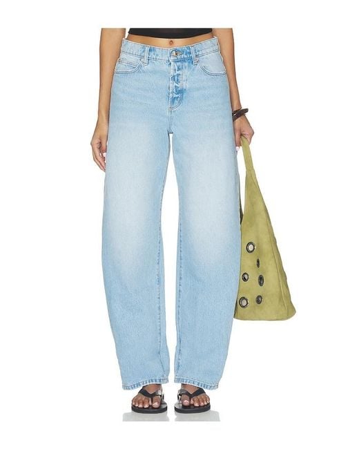 Rolla's Blue Arc Barrel Jeans