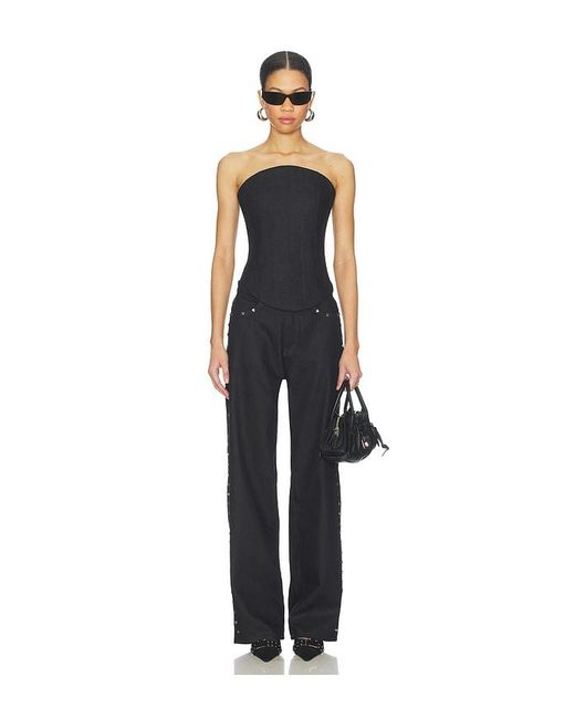 DL1961 Black Kaylen High Rise Soft Curve Jeans