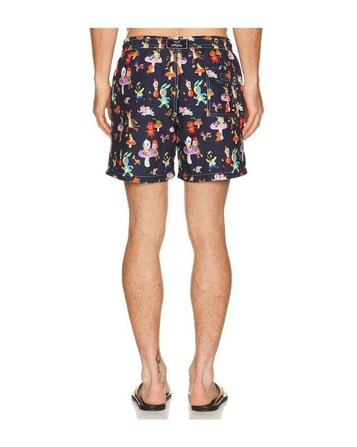 ARRELS Barcelona Black Catch The Wind X Gary Baseman Exclusive Swim Shorts for men