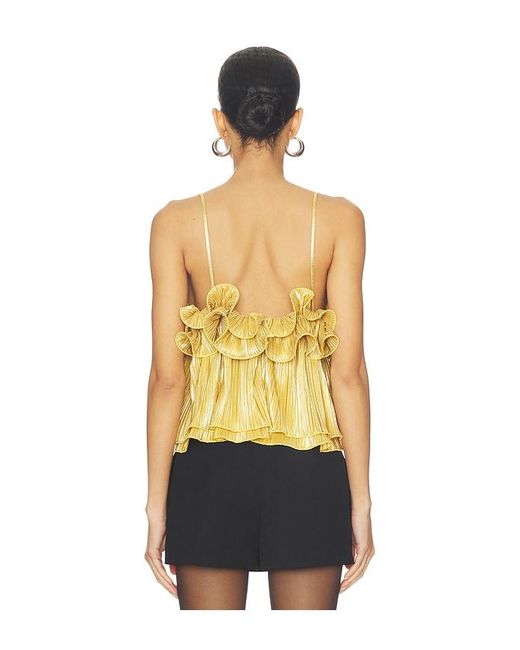 Lovers + Friends Yellow Aleena Top