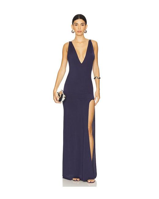 OW Collection Blue Kleid Thalia