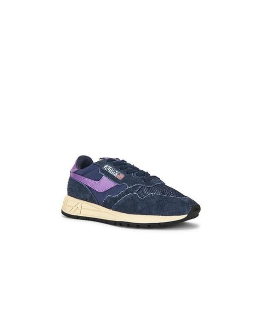 Autry Blue Reelwind Low Sneaker