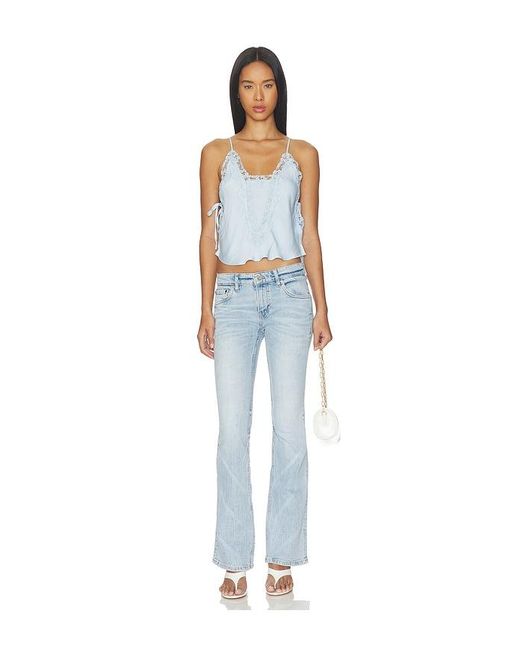 Free People Blue Someone Like You Cami
