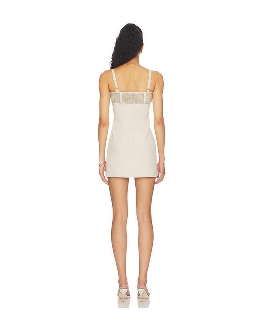 MY BEACHY SIDE White Alba Strap Denim Strap Mini Dress