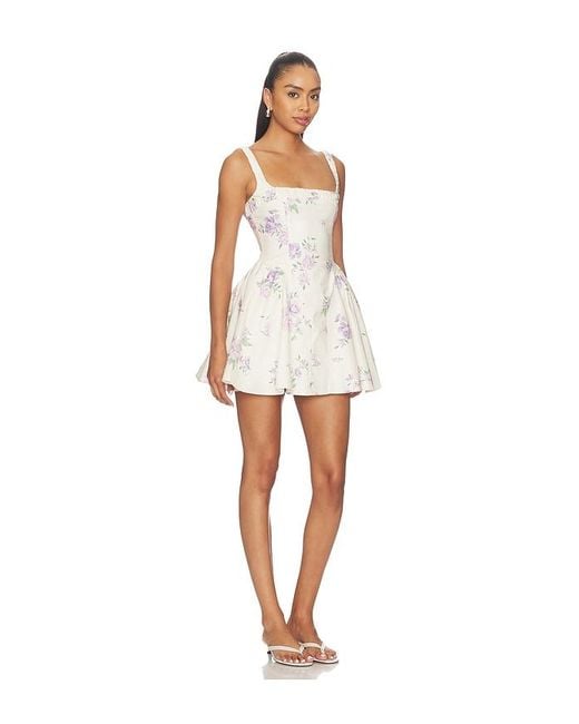 MAJORELLE White Pari Mini Dress