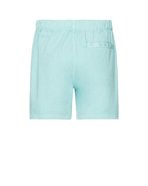 Saturdays NYC Blue Mario Pigment Dyed Short for men