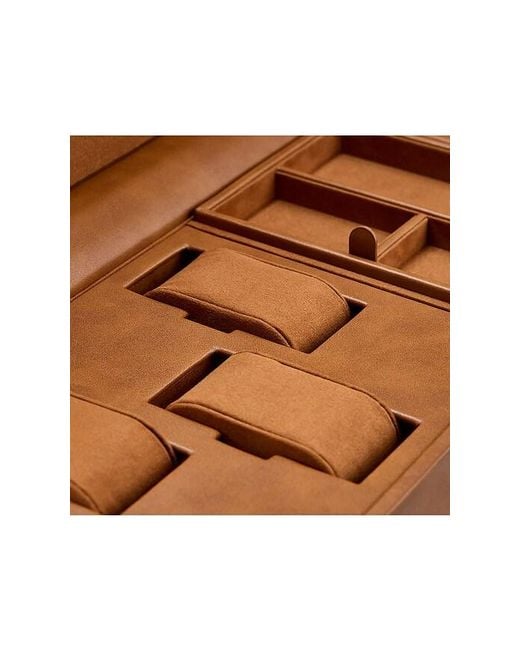 Wolf Brown Brogue Double Winder With Storage