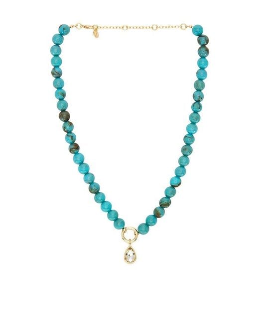 BaubleBar Blue Janette Necklace