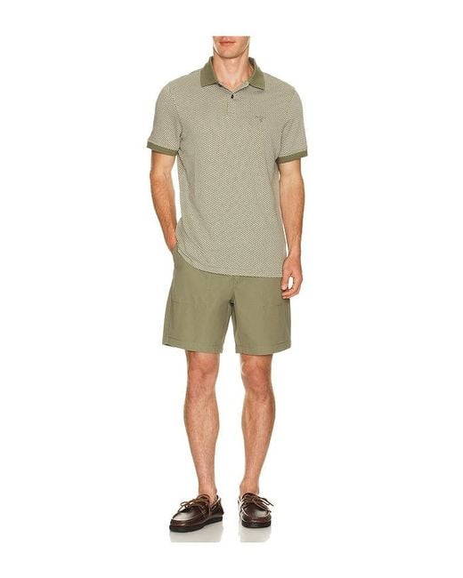 Barbour Green Copgrove Tailored Polo for men