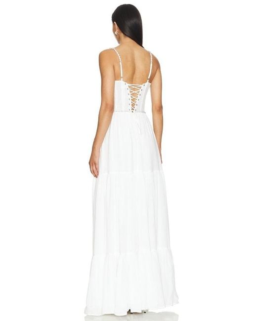 V. Chapman White Gwen Gown