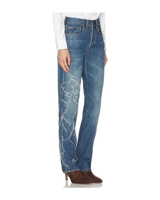 Polo Ralph Lauren Blue Rigid Denim Straight Leg
