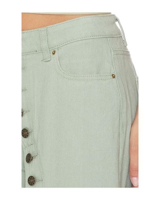 Lioness Green Penny Jeans