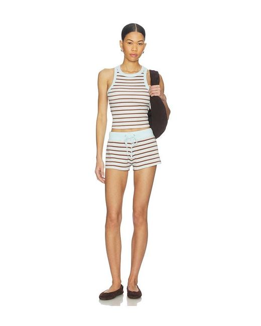 Frankie's Bikinis Black Noah Thermal Short