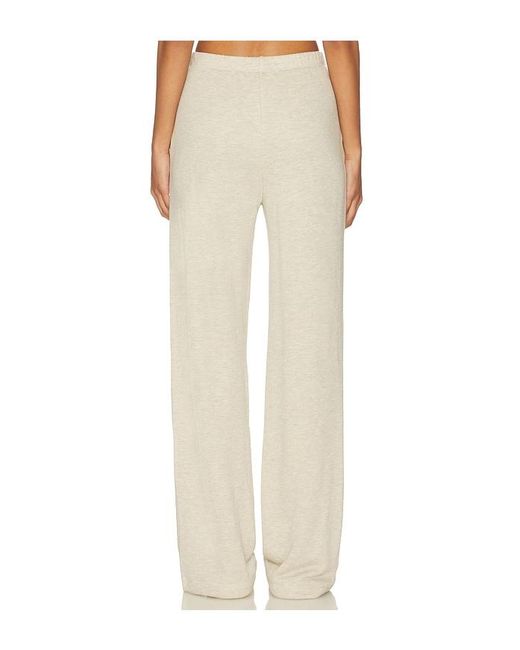 ÉTERNE White Oversized Wide Leg Sweatpant