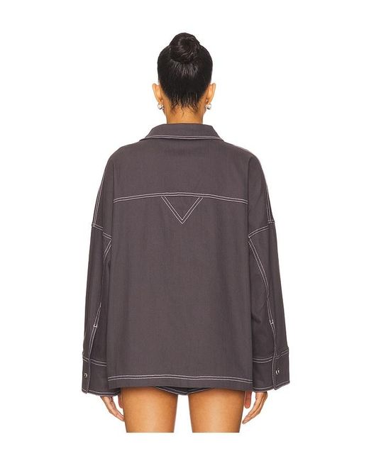 BY.DYLN Purple Brixton Jacket
