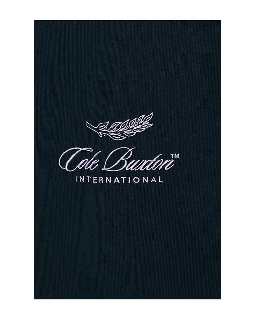 Cole Buxton Blue International Sweatshirt for men