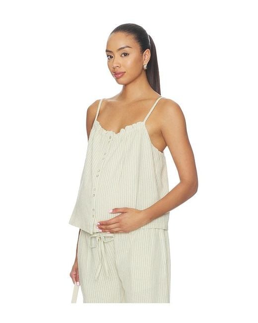 HATCH White The Isla Nursing Top