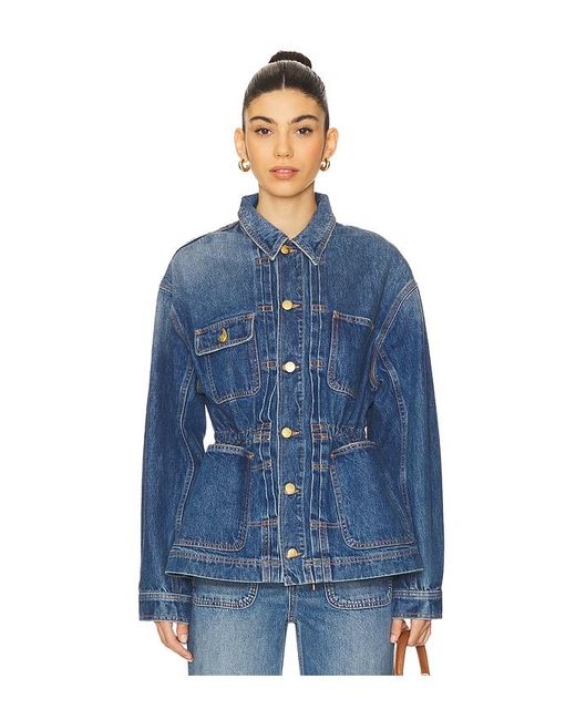 Ulla Johnson Blue The Dylan Jacket