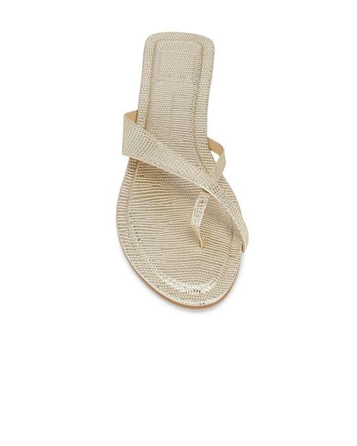 Dolce Vita White Lenex Thong Sandal