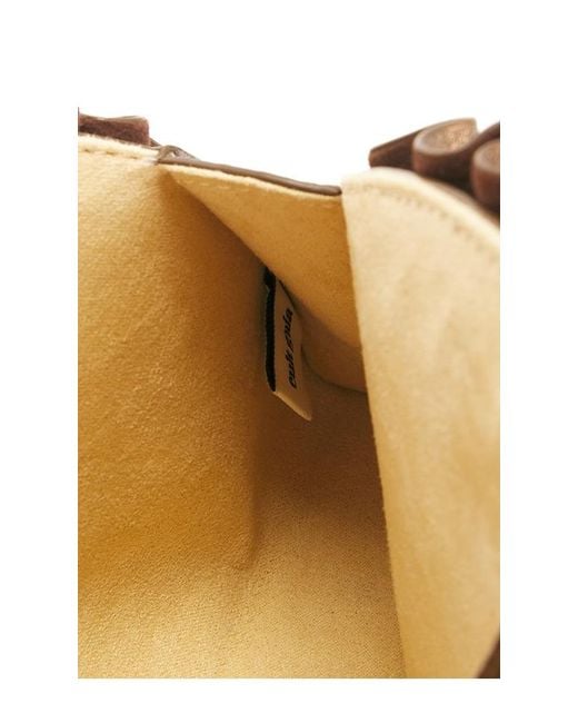 Cult Gaia Brown Nala Clutch