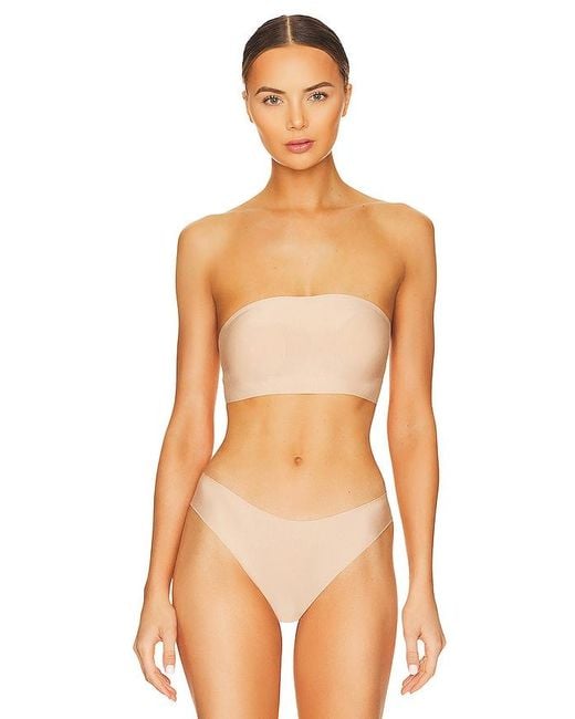 Commando Orange Butter Soft-Support Strapless Bralette