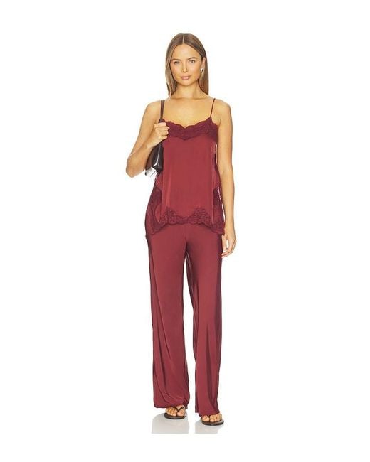 Madison The Label Red Mela Set