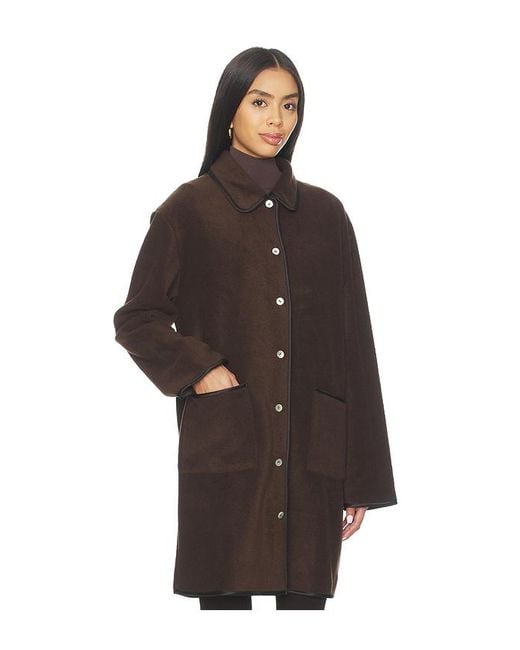 DONNI. Brown Long Jacket